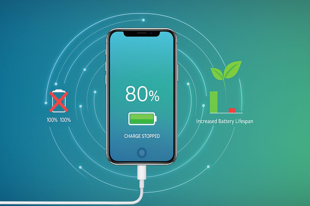 スマホの充電を80％で止めるメリット