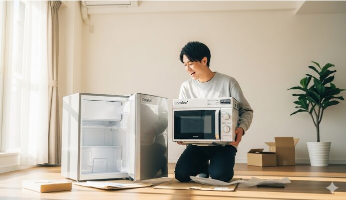 COMFEE新生活家電セットのイメージ