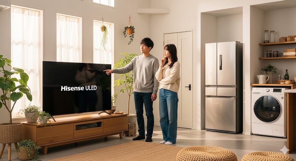 【徹底解説】家電のハイセンスの評判と実力は？