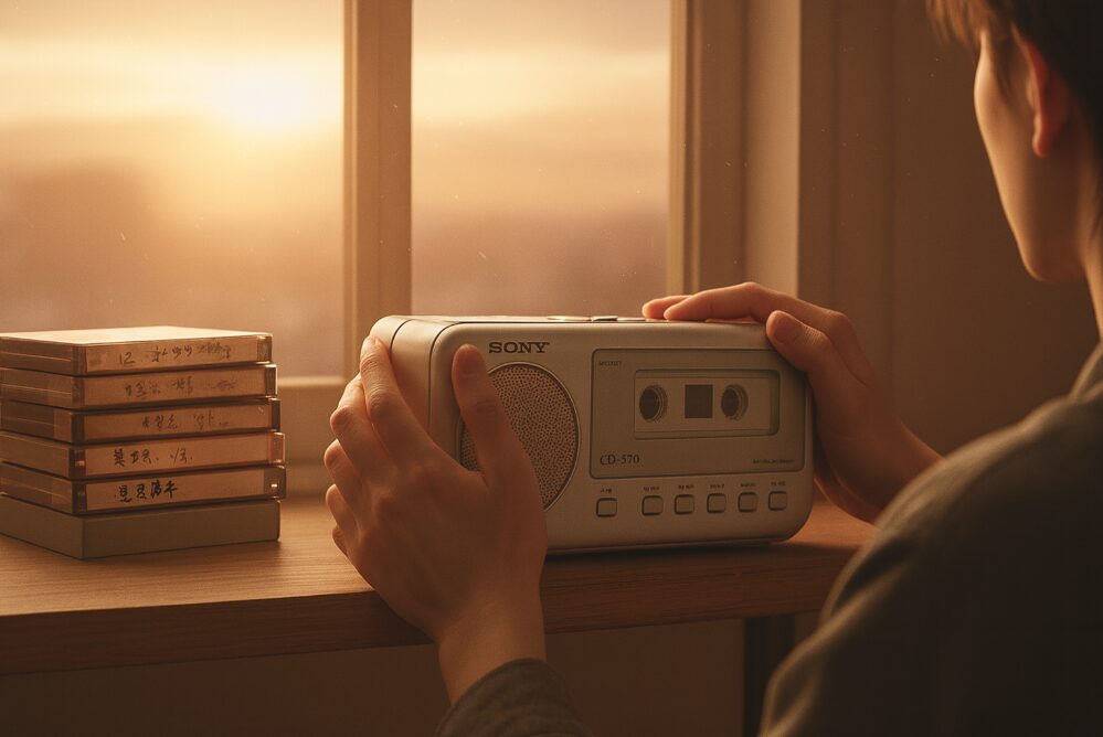 カセット文化の終焉を象徴するノスタルジックな風景