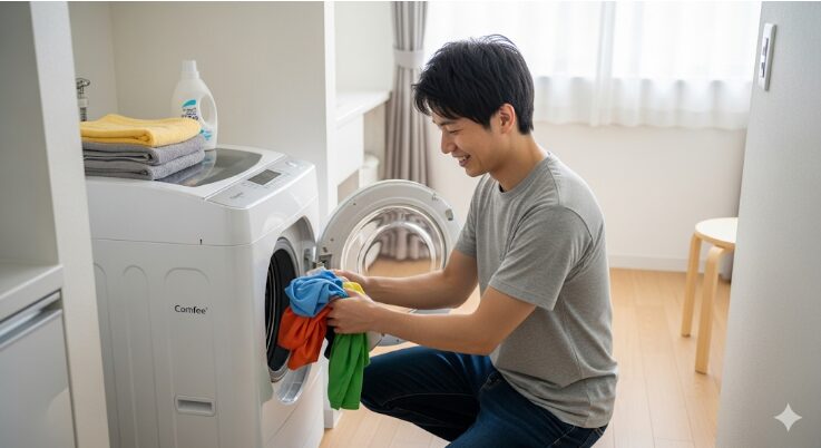 ユーザーは洗濯機はどうですか？と評価