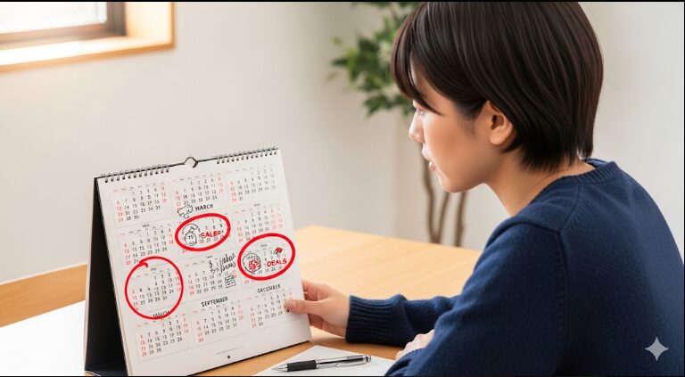 家電を安く買うならいつがお得？