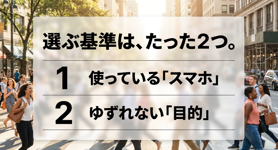 スマートウォッチを選ぶ基準は使っているスマホとゆずれない目的の2つ