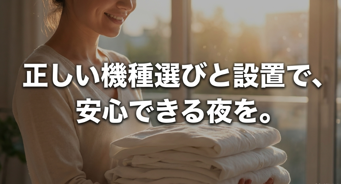 正しい静音洗濯機の機種選びと適切な設置で夜も安心できる洗濯環境を整える